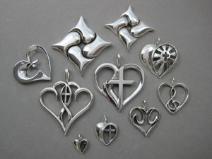 Symbolic Heart Jewelry Designs